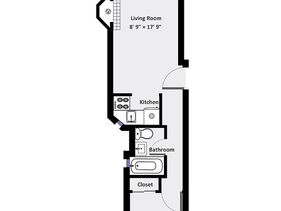 2nd image of 415 E 81st St #1DV