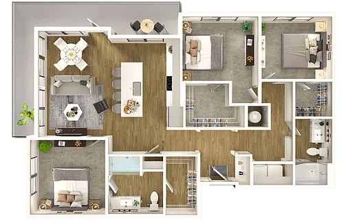 Floor plan C1