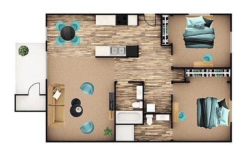 Floor plan B1