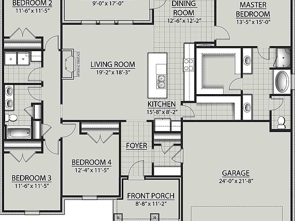 Hall IV G - Floor Plan - DSLD Homes