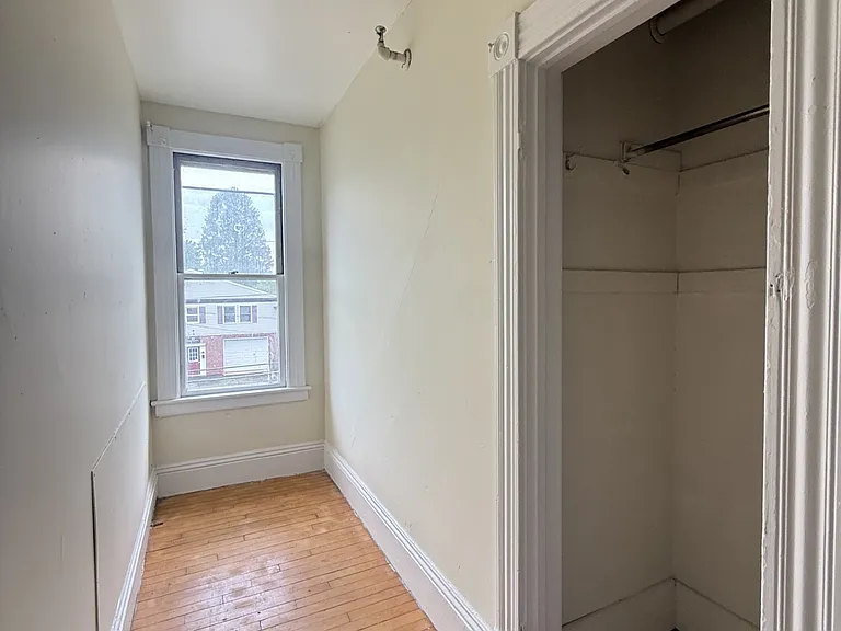 Closet located at the top of the upstairs landing