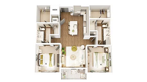 Floor plan B2