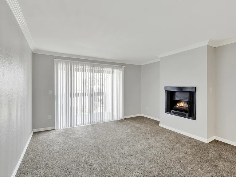 The Streams Apartment Homes Living Room w/Fireplace