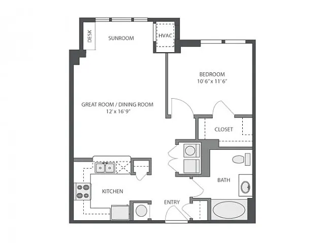 Floor plan St Andrews SR