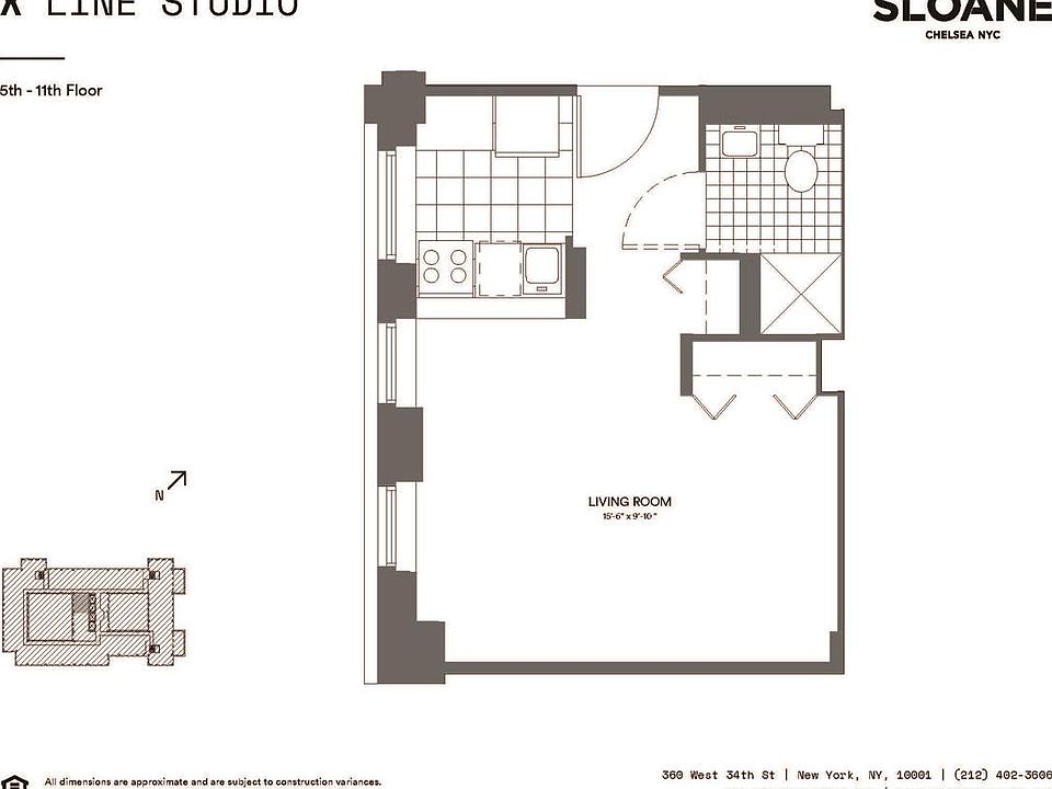 2nd image of 360 W 34th St APT 9X