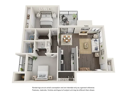 Floor plan B3