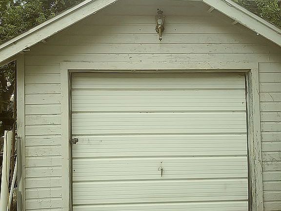 Detached Garage Inside Fence