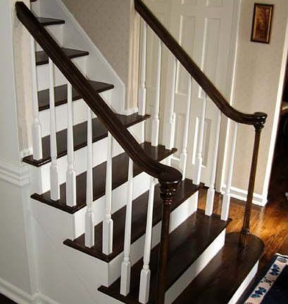 newly stained Hard Wood Floors throughout