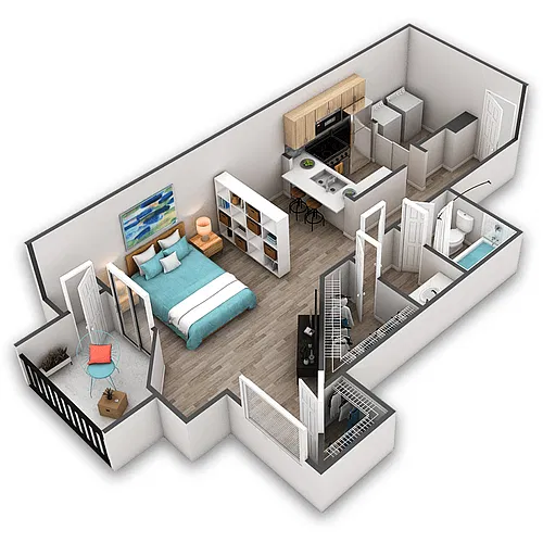 Floor plan Pine Platinum