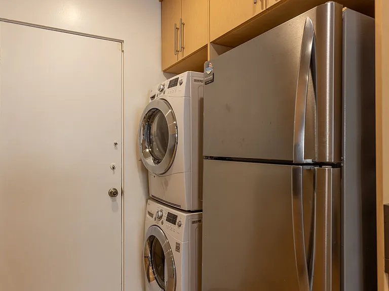 Washer and dryer in unit
