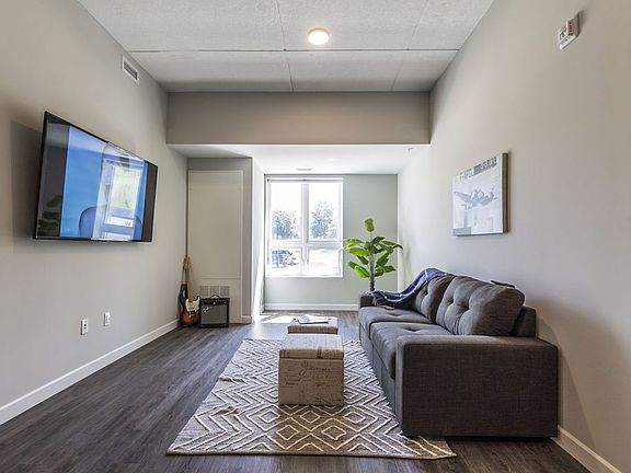 Apartment furnished living space