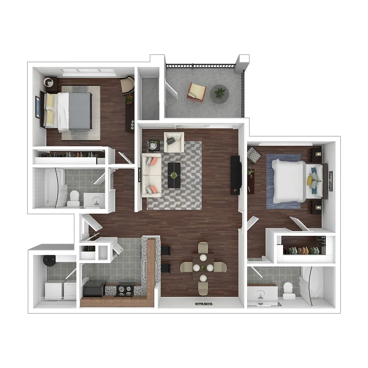 Floor plan B2