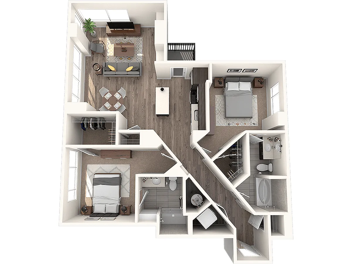 Floor plan B6