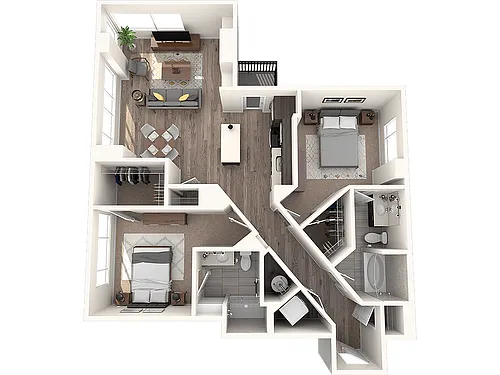 Floor plan B6