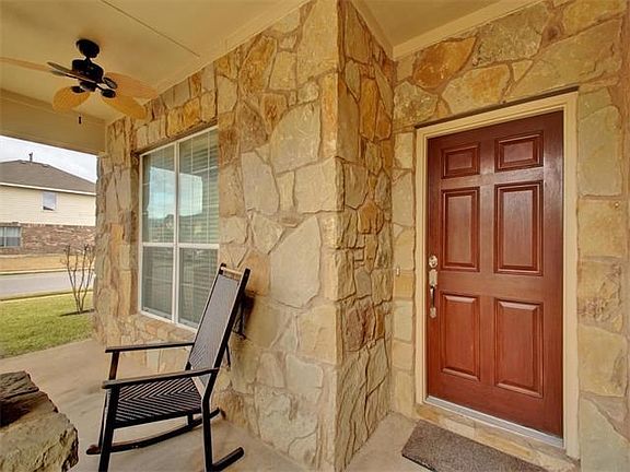 Covered Front Porch sitting area