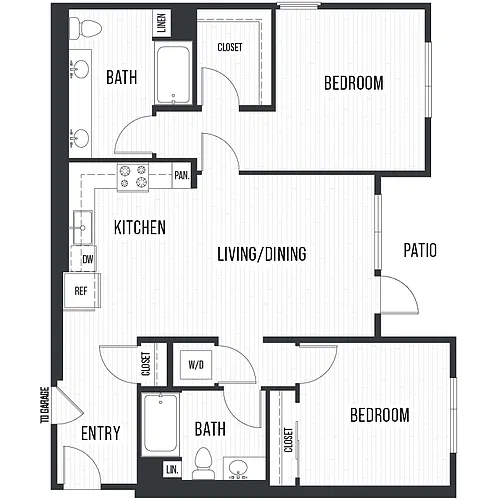 Floor plan Plan 2C