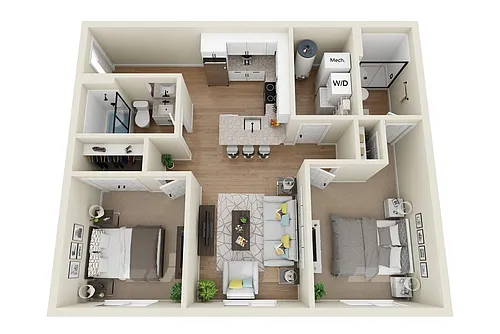 Floor plan 203