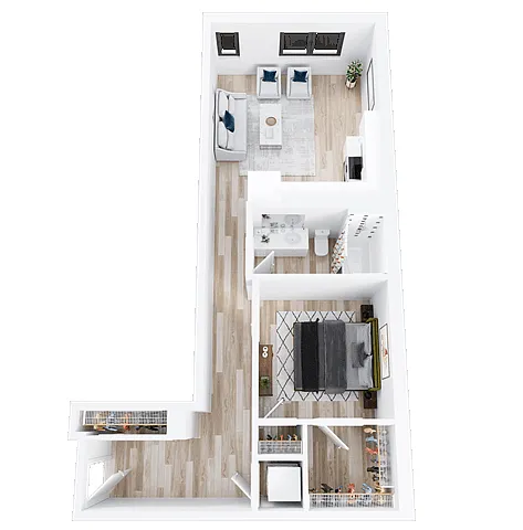 Floor plan B7