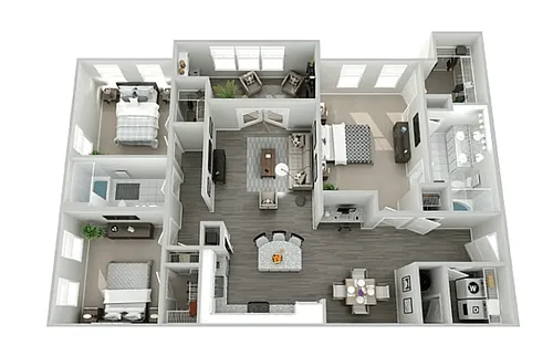Floor plan C2B-Sunroom