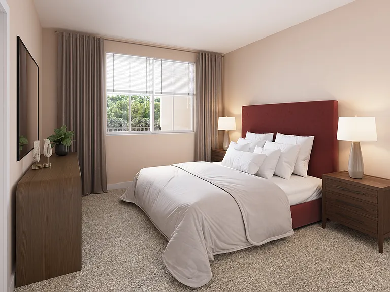 Spacious Bedroom with Natural Light