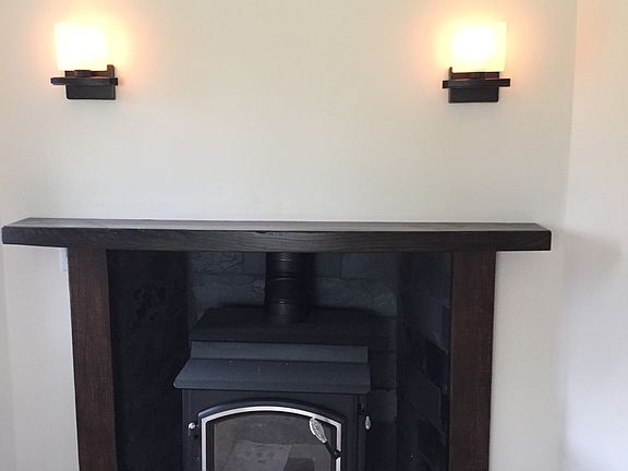 High-end stove w/stainless 