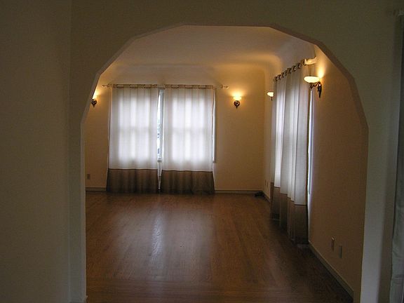 View from dinning room to living room