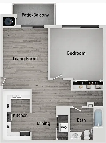 Floor plan Amber