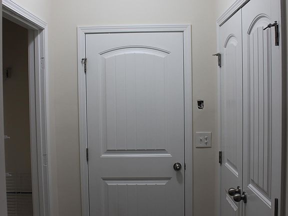 Doorway to 2-car garage