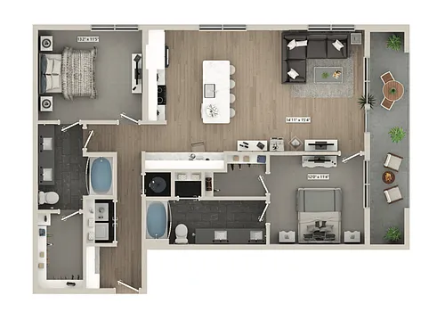 Floor plan B9
