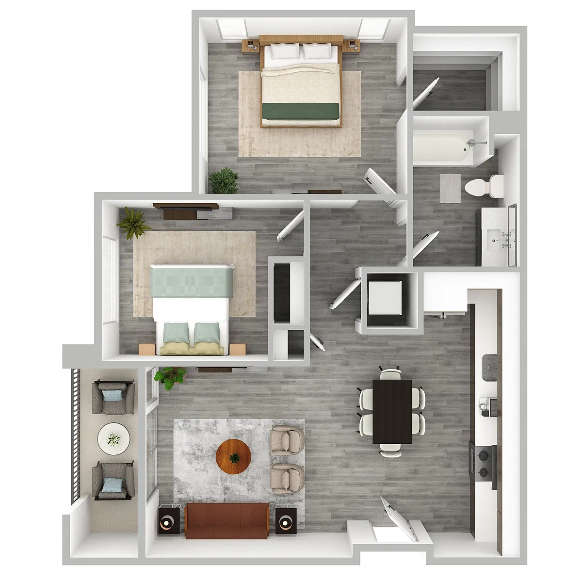 Floor plan B1