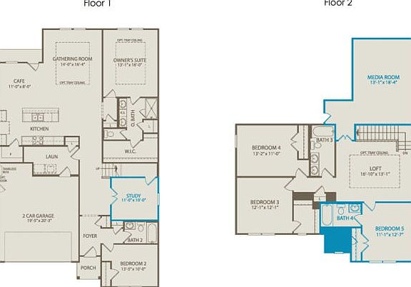 The Albany Floor Plan