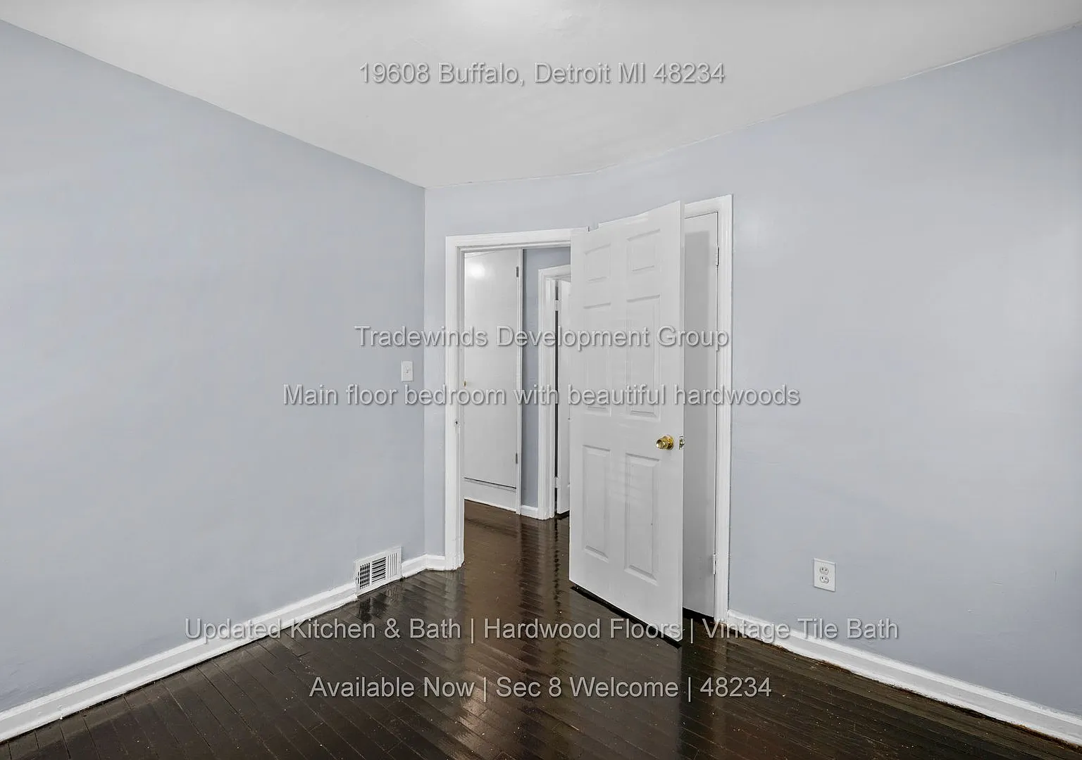 19608 Buffalo St is a 3-bedroom brick bungalow for rent in Detroit's Pershing neighborhood for $1... — Photo 4
