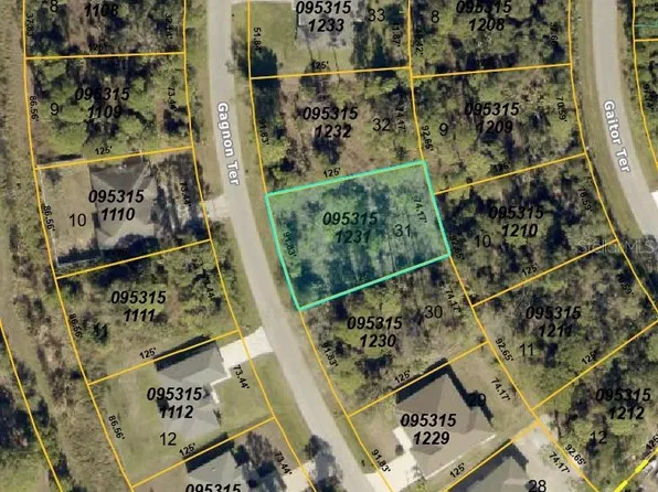 GAGNON TERRACE LOT 31, NORTH PORT, FL 34291