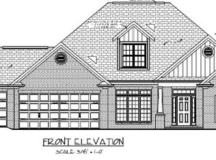 Cary 3 with 3 Car Front Entry Garage Plan, Madison Branch, Madison, AL 35756