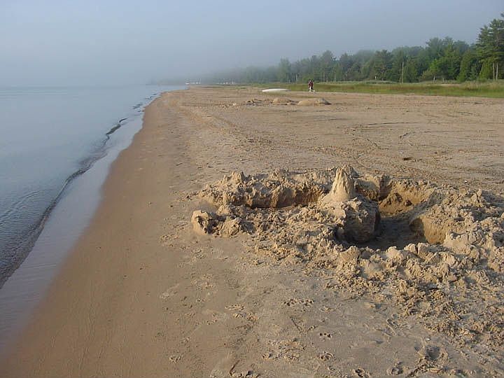 Beach frontage
