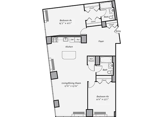 Floor plan B8-1