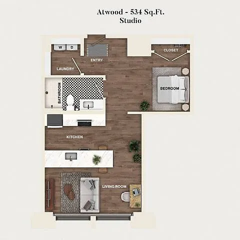 Floor plan S07 - Atwood