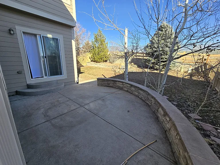 Outdoor Patio and Backyard
