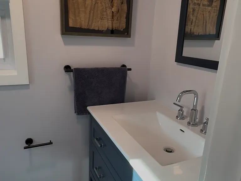 1st floor half bath