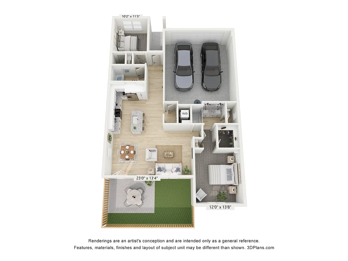 Floor plan 1C