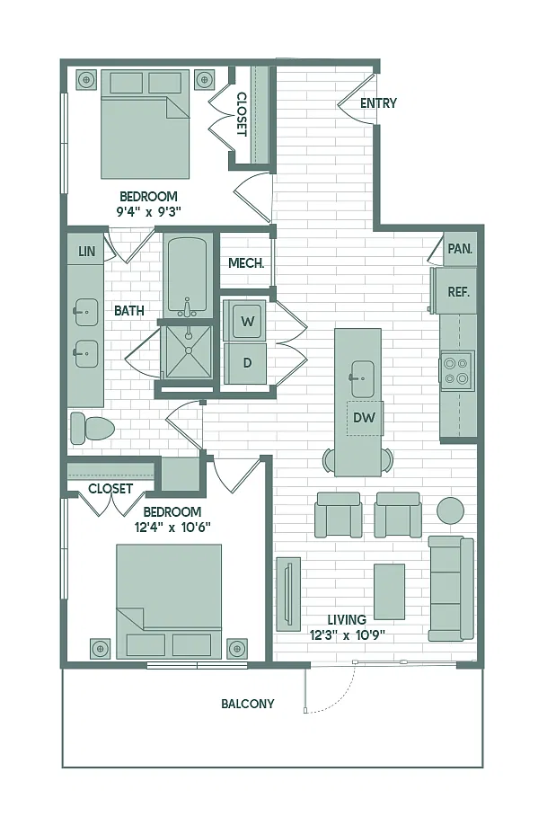 Floor plan B1
