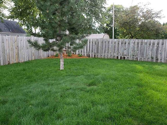 Fenced in yard