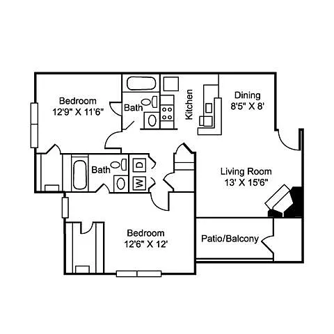 Floor plan B1