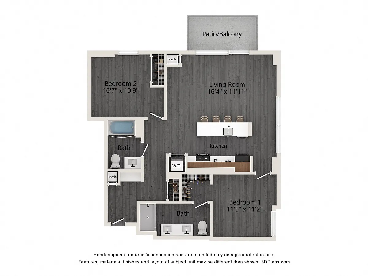 Floor plan B01