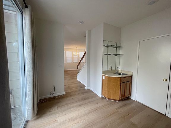 Office den/nook with access to private backyard