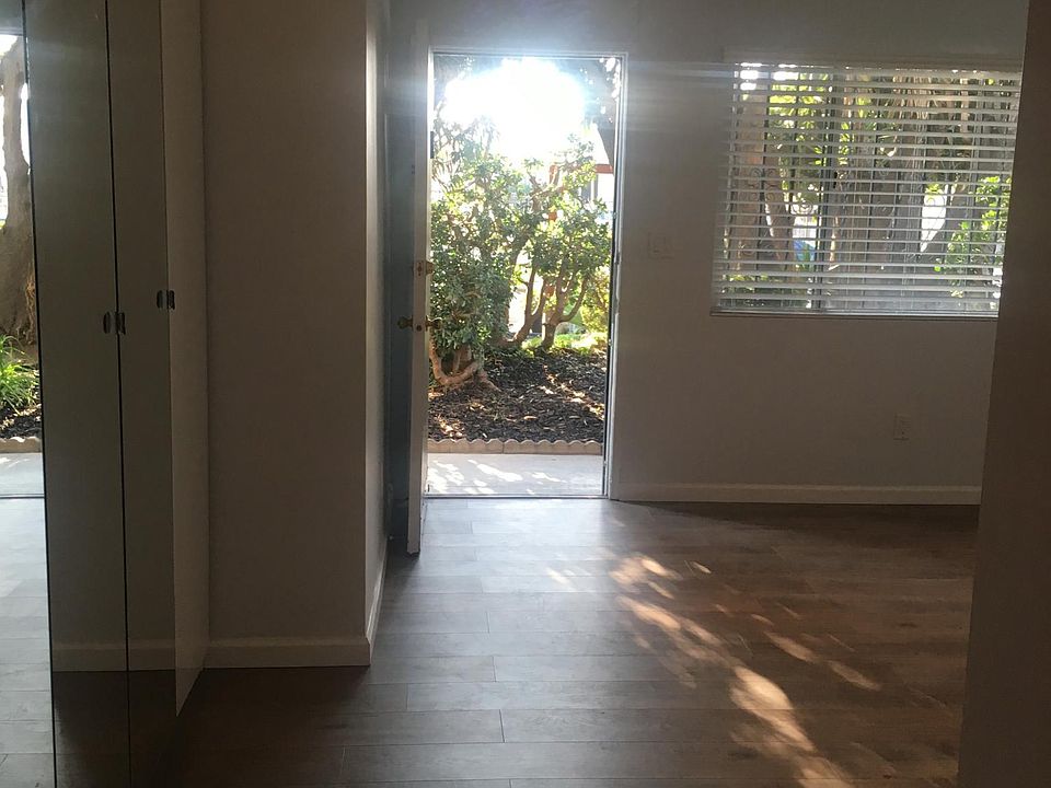 Welcome! Garden view from your front door.