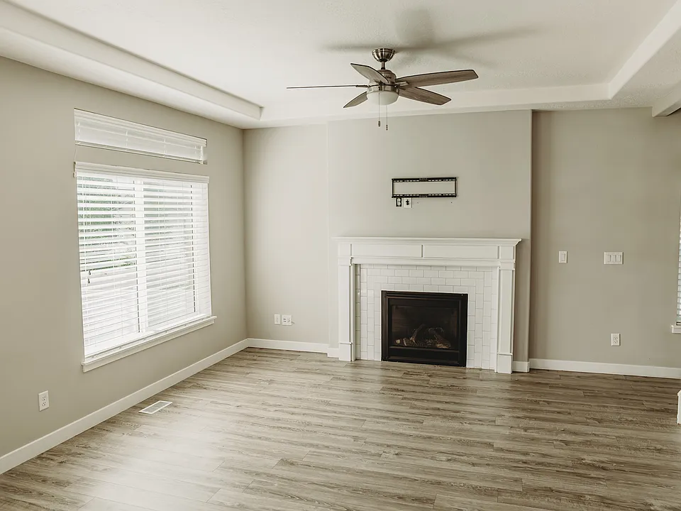 Fireplace and Fan