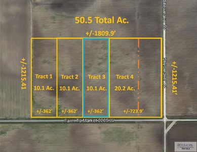 TRACT 3 Fm 2209, San Perlita, TX, 78590