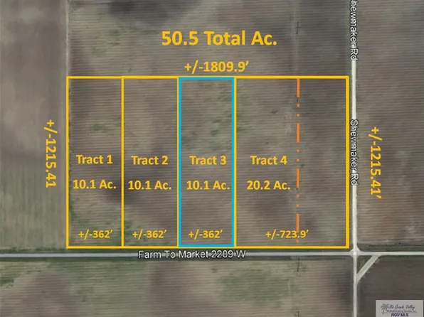 TRACT 3 Fm 2209, San Perlita, TX 78590