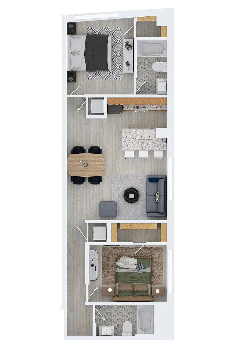 Floor plan 413P